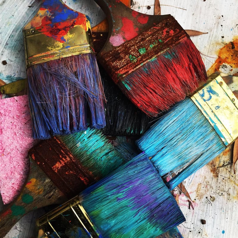 Abstract Canvas Painting